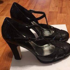 Calvin Klein Black High Heels Size 7.5
